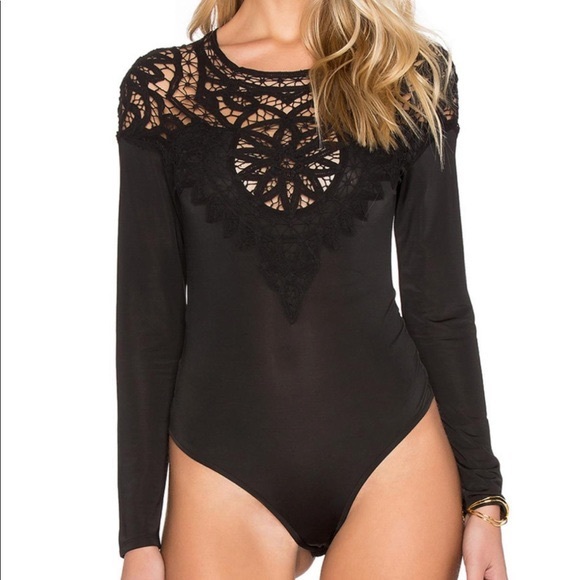 NWT For Love & Lemons Penelope Bodysuit - Picture 5 of 5